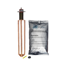 Electrodo para corriente máxima de 45 Amp. con Filtro y Compuesto H2Ohm.