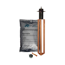 Electrodo para corriente máxima de 25 Amp. con Filtro y Compuesto H2Ohm.