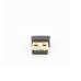 Mini Adaptador USB inalámbrico doble banda AC 600 Mbps, antena onmidireccional.
