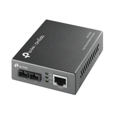 Convertidor Fibra Óptica Multimodo /  1 Puerto RJ45 10/100 Mbps / Puerto Fibra Óptica SC 100 Mbps / Hasta 2 Km / Plug and Play