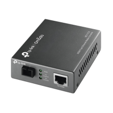 Convertidor Fibra Óptica WDM Monomodo / 1 puerto RJ45 10/100 Mbps / 1 puerto SC/UPC 100 Mbps /  Hasta 20 Km / Para su Funcionamiento Requiere el Modelo MC112CS / Plug and Play