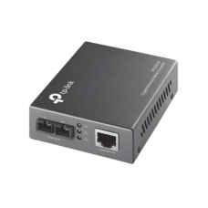 Convertidor Fibra Óptica Multimodo /  1 Puerto RJ45 10/100/1000 Mbps / Puerto Fibra Óptica SC 1000 Mbps / Hasta 550 metros / Plug and Play