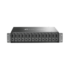 Chasis para Montaje en Rack de 14 bahías / Soporta Convertidores de Fibra Óptica TP-Link / Compatibles (MC111CS, MC112CS, MC220L, MC110CS, MC100CM, MC210CS, MC200CM) / Plug and Play Chasis para Montaje en Rack de 14 bahías / Soporta Convertidores de Fibra Óptica TP-Link / Compatibles (MC111CS, MC112CS, MC220L, MC110CS, MC100CM, MC210CS, MC200CM) / Plug and Play