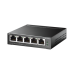 Switch Administrable / Escritorio Easy Smart / 5 puertos 10/100/1000 Mbps / IGMP para Vigilancia / Calidad en el Servicio (QoS) / Gestión GUI / Recuperación automática PoE