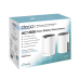 Kit 2 Routers Inalámbricos MESH Interior para Hogar / Doble Banda Wi-Fi 5 AC1900 Mbps / 3 Puerto Gigabit WAN/LAN / 3 Antenas Internas / Administración Mediante la App Deco (iOS, Android) 