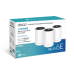 Kit 3 Routers Inalámbricos MESH Interior para Hogar / Doble Banda Wi-Fi 6E AX5400 Mbps / 3 Puerto Gigabit WAN/LAN / 4 Antenas Internas / Administración Mediante la App Deco (iOS, Android) / Protección HomeShield