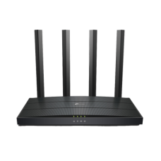 Router WiFi 6 AX 1500Mbps / MU-MIMO 2X2 y OFDMA / 1 Puerto WAN 10/100/1000 Mbps / 3 Puertos LAN 10/100/1000 Mbps / 4 Antenas / Conexión Inalámbrica OneMesh