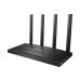 Router WiFi 6 AX 1500Mbps / MU-MIMO 2X2 y OFDMA / 1 Puerto WAN 10/100/1000 Mbps / 3 Puertos LAN 10/100/1000 Mbps / 4 Antenas / Conexión Inalámbrica OneMesh