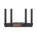 Router WiFi 6 doble banda AX 1800 Mbps /  MU-MIMO y OFDMA / 1 Puerto WAN 10/100/1000 Mbps / 4 Puertos LAN 10/100/1000 Mbps / 4 Potentes Antenas / Compatible con EasyMESH