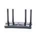 Router WiFi 6 doble banda AX 3000 Mbps /  MU-MIMO y OFDMA / 1 Puerto WAN 10/100/1000 Mbps / 4 Puertos LAN 10/100/1000 Mbps / 4 Potentes Antenas.