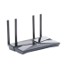 Router WiFi 6 doble banda AX 3000 Mbps /  MU-MIMO y OFDMA / 1 Puerto WAN 10/100/1000 Mbps / 4 Puertos LAN 10/100/1000 Mbps / 4 Potentes Antenas.
