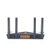Router WiFi 6 doble banda AX 3000 Mbps /  MU-MIMO y OFDMA / 1 Puerto WAN 10/100/1000 Mbps / 4 Puertos LAN 10/100/1000 Mbps / 4 Potentes Antenas.