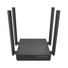 Router Inalámbrico doble banda AC, 2.4 GHz y 5 GHz Hasta 1200 Mbps, 4 antenas externas omnidireccional, 4 Puertos LAN 10/100 Mbps, 1 Puerto WAN 10/100 Mbps, Versión 6