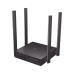 Router Inalámbrico doble banda AC, 2.4 GHz y 5 GHz Hasta 1200 Mbps, 4 antenas externas omnidireccional, 4 Puertos LAN 10/100 Mbps, 1 Puerto WAN 10/100 Mbps, Versión 6