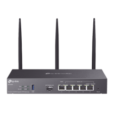 Router Omada VPN / SDN Multi-WAN Gigabit / 1 Puerto WAN SFP Gigabit / 1 Puerto WAN RJ45 Gigabit / 2 Puertos LAN RJ45 Gigabit / 2 Puertos Configurables LAN/WAN / 150,000 Sesiones Concurrentes / Administración Centralizada Omada o Stand-Alone