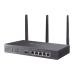 Router Omada VPN / SDN Multi-WAN Gigabit / 1 Puerto WAN SFP Gigabit / 1 Puerto WAN RJ45 Gigabit / 2 Puertos LAN RJ45 Gigabit / 2 Puertos Configurables LAN/WAN / 150,000 Sesiones Concurrentes / Administración Centralizada Omada o Stand-Alone