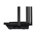 Router WiFi 6 Doble Banda / AX5400 MU-MIMO 4X4 y OFDMA / 1 puerto WAN 10/100/1000 Mbps / 4 puertos LAN 10/100/1000 Mbps / 1 puerto USB 3.0 /  6 potentes antenas / Administración App (Tether) o Página web / Protección HomeShield
