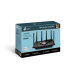 Router WiFi 6 Doble Banda / AX5400 MU-MIMO 4X4 y OFDMA / 1 puerto WAN 10/100/1000 Mbps / 4 puertos LAN 10/100/1000 Mbps / 1 puerto USB 3.0 /  6 potentes antenas / Administración App (Tether) o Página web / Protección HomeShield