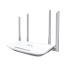 Router Inalámbrico doble banda AC, 2.4 GHz y 5 GHz Hasta 1200 Mbps, 4 antenas externas omnidireccional, 4 Puertos LAN 10/1000 Mbps, 1 Puerto WAN 10/1000 Mbps