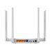 Router Inalámbrico doble banda AC, 2.4 GHz y 5 GHz Hasta 1200 Mbps, 4 antenas externas omnidireccional, 4 Puertos LAN 10/1000 Mbps, 1 Puerto WAN 10/1000 Mbps