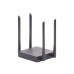 Router Inalámbrico AC 1200 / Doble Banda MU-MIMO / 1 puerto WAN 10/100/1000 Mbps / 4 puertos LAN 10/100/1000 Mbps / Compatible con EasyMesh / Administración Web o App Tether Router Inalámbrico AC 1200 / Doble Banda MU-MIMO / 1 puerto WAN 10/100/1000 Mbps / 4 puertos LAN 10/100/1000 Mbps / Compatible con EasyMesh / Administración Web o App Tether