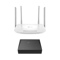 Kit de ONU Gigabit XZ000G3 con Router Router Inalámbrico ISP doble banda AC, Hasta 1167 Mbps, 4 antenas externas omnidireccional, Puertos Gigabit