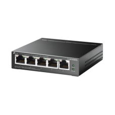 Switch Administrable / Escritorio Easy Smart / 5 puertos 10/100/1000 Mbps / IGMP para Vigilancia / Calidad en el Servicio (QoS) / Gestión GUI / Recuperación automática PoE