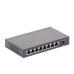 Switch Gigabit PoE+ no administrable de 8 puertos 10/100/1000 Mbps, solo 4 puertos PoE, para escritorio