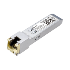 Transceptor mini-GBIC SFP RJ45 / Admite 1000BASE-T / Hasta 100 metros / Conector RJ45 (1G) Transceptor mini-GBIC SFP RJ45 / Admite 1000BASE-T / Hasta 100 metros / Conector RJ45 (1G)