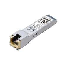 Transceptor mini-GBIC SFP+ RJ45 / Admite 10GBASE-T, 5GBASE-T, 2.5GBASE-T, 1000BASE-T y 100BASE-TX / Distancia Hasta 30 metros / Conector RJ45 (10G) Transceptor mini-GBIC SFP+ RJ45 / Admite 10GBASE-T, 5GBASE-T, 2.5GBASE-T, 1000BASE-T y 100BASE-TX / Distancia Hasta 30 metros / Conector RJ45 (10G)