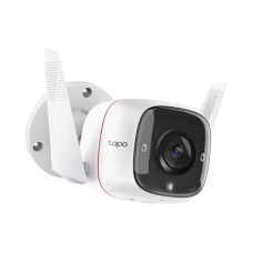 Cámara IP Wi-Fi para exterior, 3 megapixel, audio doble vía, visión nocturna, notificación Push, acepta memoria Micro SD de para grabación.