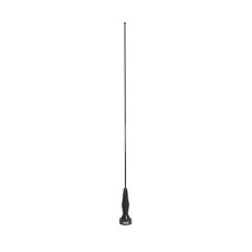 Antena móvil VHF / UHF, ajustable en campo, rango de frecuencia 136-940 MHz, Color Negro