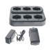 CARGADOR MULTIPLE DE 6 ESPACIOS PARA TX680AV Y AU
