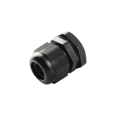 Conector Plástico Negro Tipo Glándula para Cable de 3.5 a 6 mm de Diámetro.