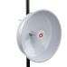 Antena direccional de alta resistencia, Ganancia 30 dBi, (4.9 -6.4 GHz), Plato hondo para mayor inmunidad al ruido, Conectores N-Hembra, Montaje incluido. Antena direccional de alta resistencia, Ganancia 30 dBi, (4.9 -6.4 GHz), Plato hondo para mayor inmunidad al ruido, Conectores N-Hembra, Montaje incluido.