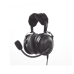 Audífonos acolchonados de uso rudo con diadema sobre la cabeza para radios Kenwood TK2000, TK3000, NX240, NX340 Audífonos acolchonados de uso rudo con diadema sobre la cabeza para radios Kenwood TK2000, TK3000, NX240, NX340