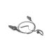 Micrófono Audífono de gancho para KENWOOD TK480, TK2180, NX-200, 410