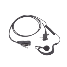 Micrófono de solapa con audífono ajustable al oído para Radios VX-160/ VX-231/ VX- 180/ VX-210/ VX-400