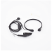 Micrófono de garganta ligero para Kenwood serie 80/ 90/ 140/ 180/ NX-200/ 410