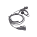 Micrófono de Solapa con Audífono Ajustable al oído. Para HYT SERIE TC320