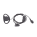 (PTE-160N H04) Mic de solapa con auricular de gancho de HYTERA TC320/1688