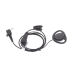(PTE-160N H04) Mic de solapa con auricular de gancho de HYTERA TC320/1688