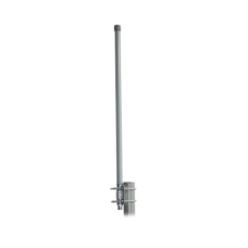 Antena omnidireccional de 2.4 GHz, Cobertura a 360º, Cobertura amplia y flexible , Ganancia 15 dBi, dimensiones 3.8 x 1.5 mts , conector N-Hembra, con montaje incluido