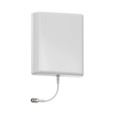 Antena direccional tipo Panel para interior o exterior, 806-960 / 1710-2500 MHz, 8dBi, con conector N-Hembra, incluye montaje para pared