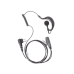 Micrófono de Solapa con Audífono Ajustable al oído. Para TC-500/ 508/ 518/ 580/ 600/ 610/ 700 PD506, Y radios GP300/ SP-50/ P1225/ PRO3150/ MAG ONE/ EP150/350/ EP450/ DEP450/DTR620 /RVA50/VLR150