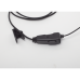 Micrófono de solapa con gancho auricular en forma de D para radios GP300/SP50/P1225/PRO315/MAGONE/EP450/EP350