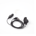 Micrófono de solapa de 2 hilos para Radios GP900, HT1000, XTS2000/2250/2500/3000/3500/5000/5300.