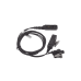 Micrófono de solapa de 2 hilos para radios XPR6500/XPR6550/DGP4150/DGP6150
