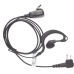 Micrófono - audífono de solapa ajustable al oído para  TC-500/ 518/ 600/ 610/ 700 y radios GP300/ PRO2150/ P110/ GP350/ SP-10/ PRO3150/ EP450/ EP350/ MAG ONE/ R2 / DEP250