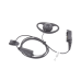 Microfono de solapa con auricular de gancho par Radios XIP P6600/6620/XIP P8668/8660/8620/8600/XPR3300/3500/DEP550/570
